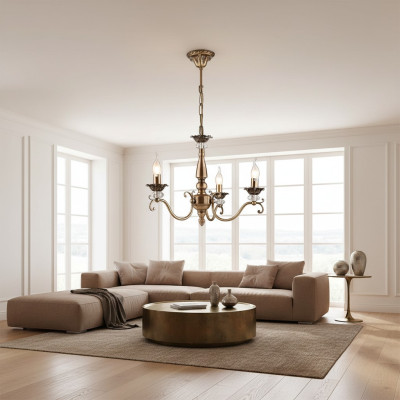 Lustre Moderne Lustre suspendu Luminaire de salon de luxe neuf