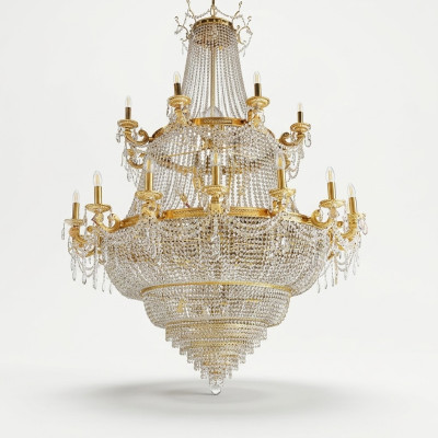 Lampes Luminaire Lustre Lampe en cristal Lampes Plafonnier Lampe 135x230