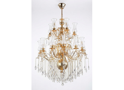Lustre Lampe Suspension Lampe en cristal Plafonnier Lampes 99x155
