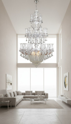 Lustre Lampe xxl Luminaire suspendu Lampe suspendue Luminaire 125x230