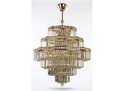 Lampe lumière suspendue Lustre Plafonnier Lampes lampe en cristal 80x105