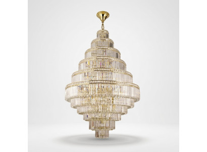 Lustre Lampe Suspendue Lampes en Cristal Lampe de Plafond 120x140