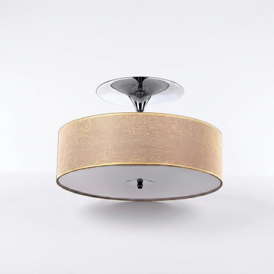 Lustre plafonnier luminaire moderne Suspension Salon luxe 50x30 Chrome