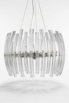 Lustre suspension lampe Salon brillant Cristal nouveau luxe