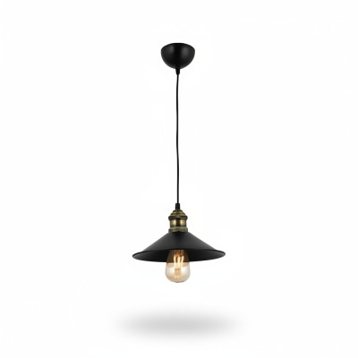 Lustre de plafond Une lampe suspendue moderne Salon Noir luxe neuf