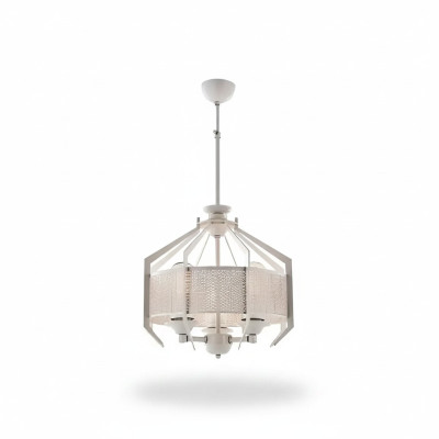 Lampe de plafond blanche Un salon de luxe neuf Salle à manger