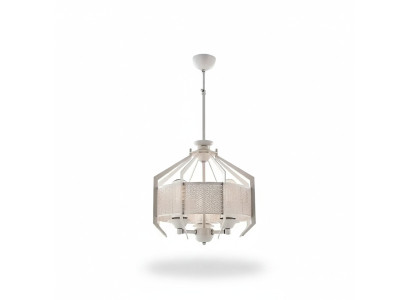 Lampe de plafond blanche Un salon de luxe neuf Salle à manger