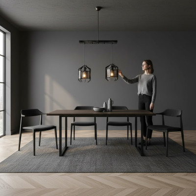 Plafonnier Chic pour le salon, un nouveau luxe dans votre maison.