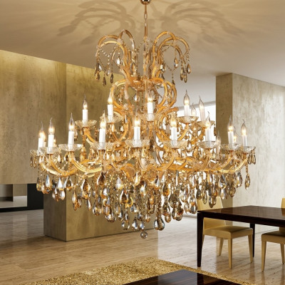 Lustre moderne Lustre suspendu Plafonnier Lustre de luxe Luminaire Lampe