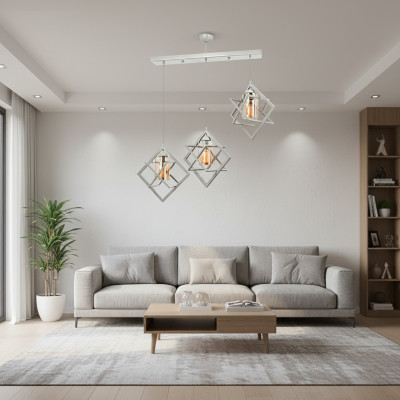 Lustre de plafond dans le salon Lampe de luxe Luminaire Luminaire d'intérieur