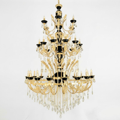 Lustre Luminaire en cristal Suspension Plafonnier Luminaires d'entrée Luminaires suspendus
