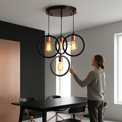 Lampe de plafond dans le salon Lampe Salle à manger Luminaire suspendu moderne de luxe