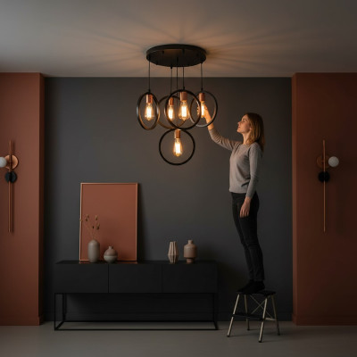 Lampe de plafond élégante pour un éclairage optimal dans le couloir lustre luminaire