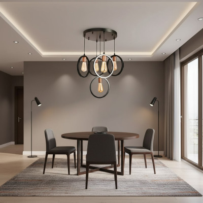 Lampe de plafond élégante pour un éclairage optimal dans le couloir lustre luminaire