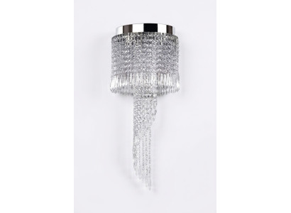 Lustre Suspension Chrome Lampe de salon Luminaire 30x70