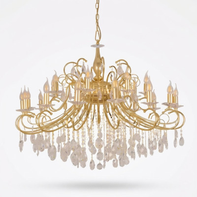Luminaire suspendu Lustre Lampe Lampe en cristal Plafonnier Lampes 115x125
