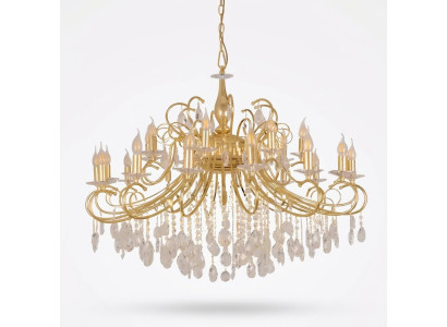 Luminaire suspendu Lustre Lampe Lampe en cristal Plafonnier Lampes 115x125