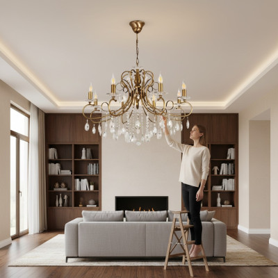 Lustre Luminaire Lampe Salon Espace intérieur Plafonnier