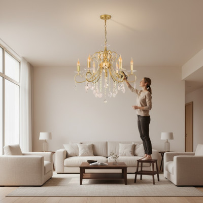 Lampe de plafond Luminaire Plafonniers Fixations Lampes lumineuses suspendues