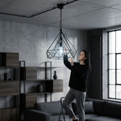 Lampe de plafond Luminaire Lampe Luminaire Lampes Éclairage Salon 45x80