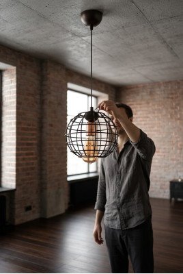 Lampe de plafond, lumière de plafond, lampe, luminaire, lampes, éclairage, salon, 20x60