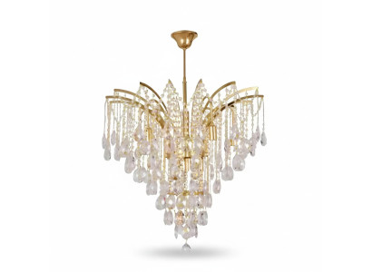 lustre en cristal exclusif pour une ambiance de salon élégante