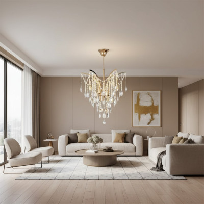 Lustre Lampe Leuchten Lampes 55x80 Luminaire Mobilier Design Lampe de plafond