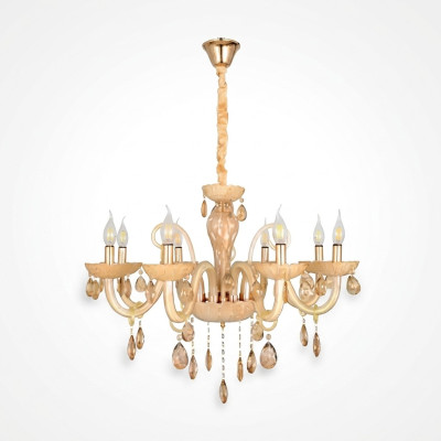 Lampe de plafond Salon Luminaire Opal Honey Luxe Lampes intérieures 80x95