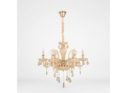 Lustre de plafond moderne pour le salon avec un luxueux éclat de verre Lampe Luminaire