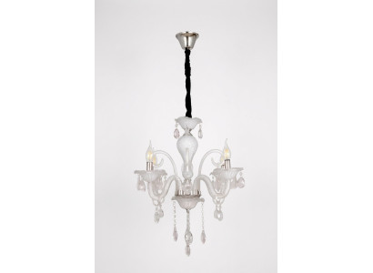 Lustre au plafond Une lampe suspendue moderne blanche de luxe pour le salon
