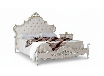 Revêtement de lit Design de luxe Lits doubles Chesterfield Armoires de meubles en bois