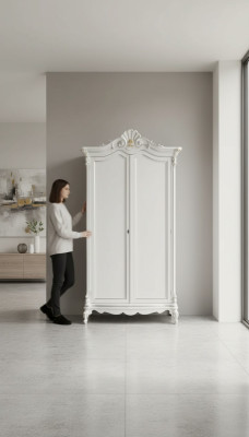 Style de meuble classique r Armoire Armoire de chambre en bois Armoire