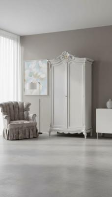 Style de meuble classique r Armoire Armoire de chambre en bois Armoire