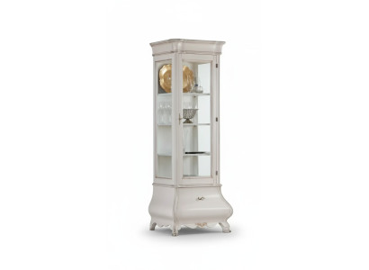 Luxe Armoire en Bois de Conception Vitrine Blanche Meuble Italien Armoires de Luxe