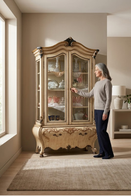 Vitrine Buffet Armoires Design Meubles Italiens Armoire Étagère de Luxe
