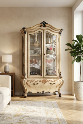 Vitrine Buffet Armoires Design Meubles Italiens Armoire Étagère de Luxe