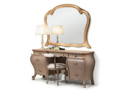 Coiffeuse Set Console Miroir Ensemble de meubles de chambre à coucher Design