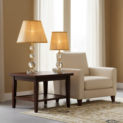Lampe de sol en cristal moderne Lampe de table de luxe Lampe de bureau Design