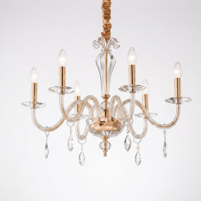 Lustre en cristal, lustre suspendu, lustre de luxe, nouveau lustre