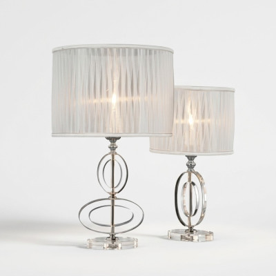 Lampe de table classique Lustre Lampe de table en cristal