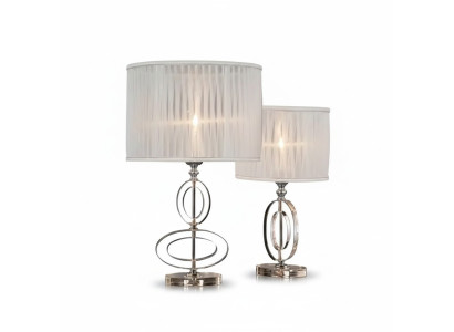Lampe de table blanche Lustre en cristal Lustre Lustre classique