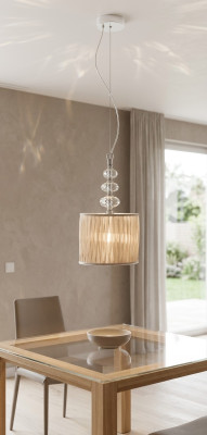 Lustre en cristal Lustre classique Lustre suspendu Lampe à suspension