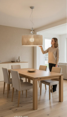 Lustre moderne Lampe Plafonnier Lampadaire Suspendu Salon