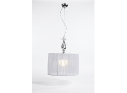 Élégant abat-jour blanc de lustre suspendu au plafond nouvel éclairage