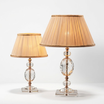 Lampe de table Lampes de table Lustre en cristal Lampe de style antique Lumières