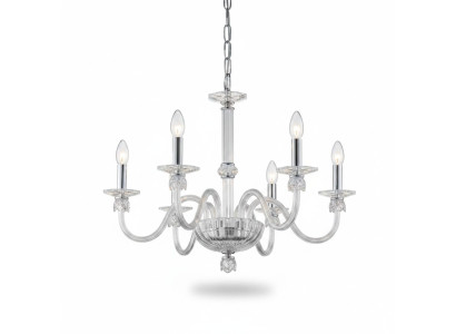 Lustre Lustre en cristal Lustre à pampilles Lampe lustre