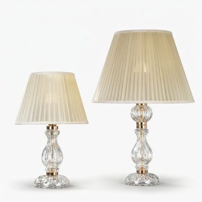 Lampe de table classique blanche Lampe de sol de style antique Éclairage de salon