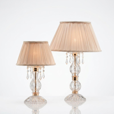 Lampe de table de style antique Lampes Lustre Cristal Lampes de table Lampe