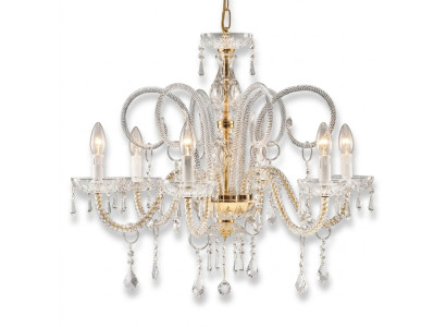 Lustre de plafond luxueux en cristal lampe lampes lampes