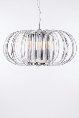 Lustre de luxe en cristal, suspension lumineuse, lustre moderne, lampe.